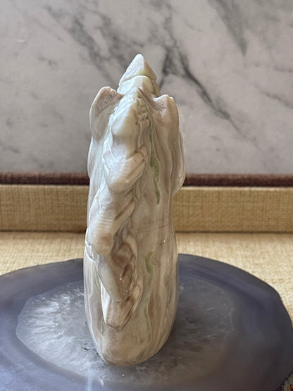 Afghan Jade Unicorn Carving