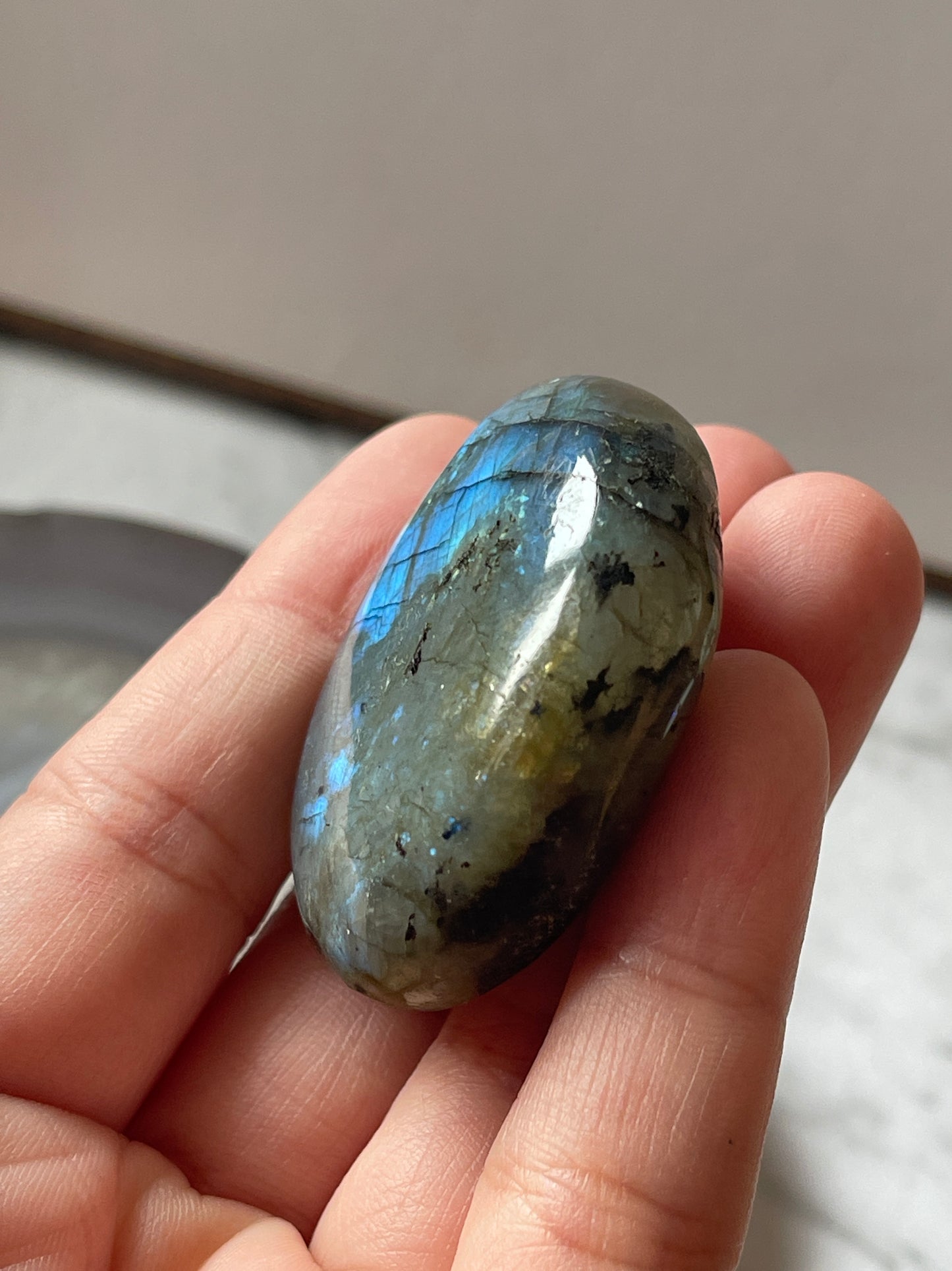 Labradorite Palm Stone