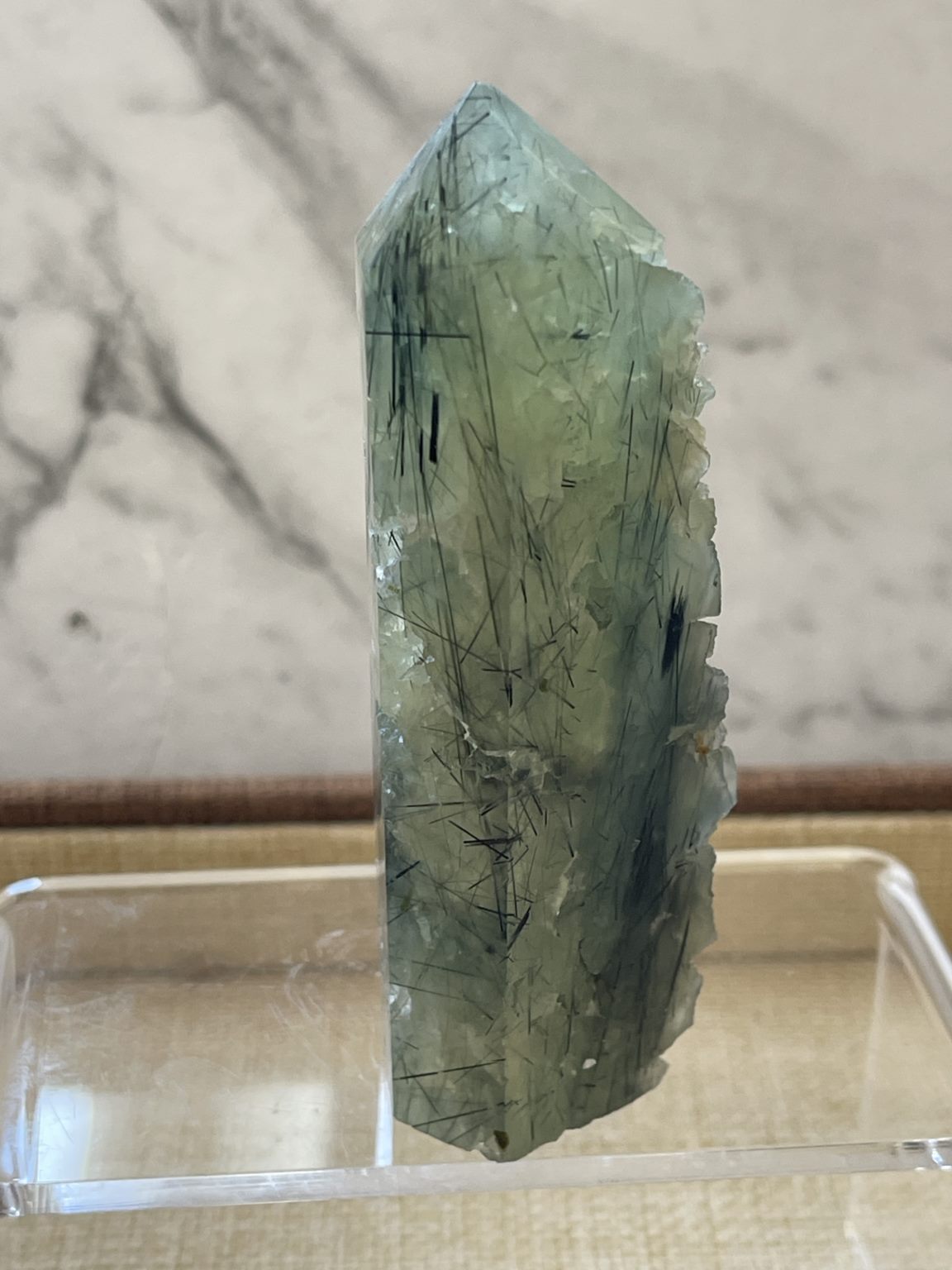 Prehnite Crystal Tower