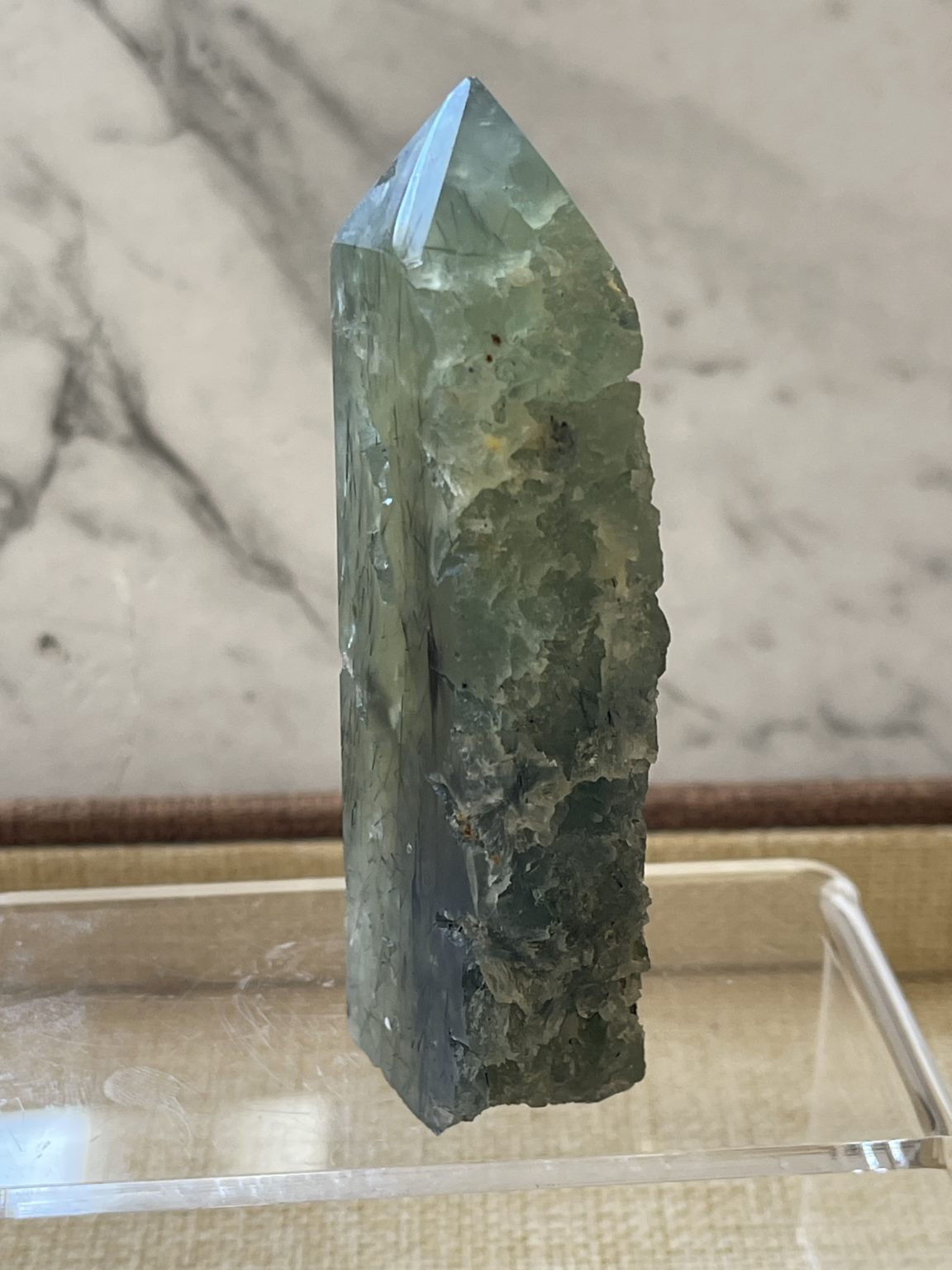 Prehnite Crystal Tower