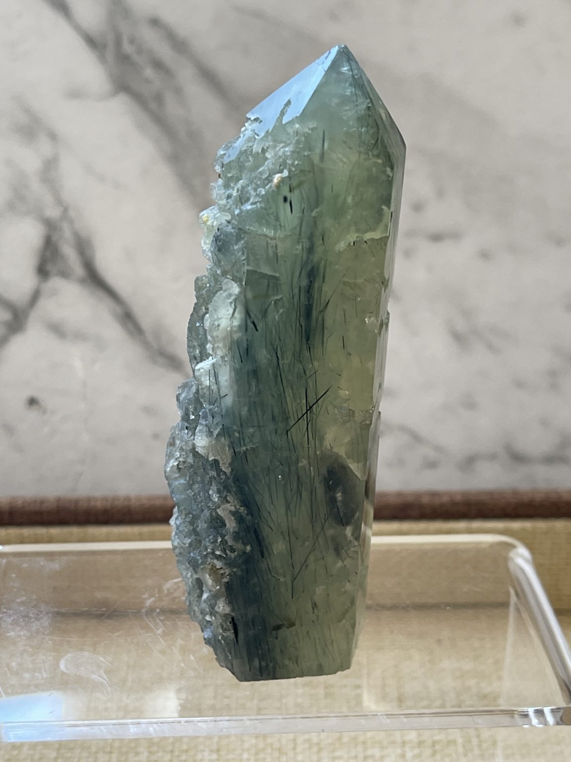 Prehnite Crystal Tower