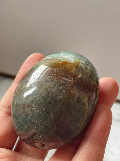 Ocean Jasper Palm Stone