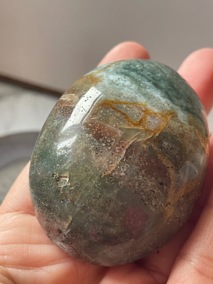 Ocean Jasper Palm Stone