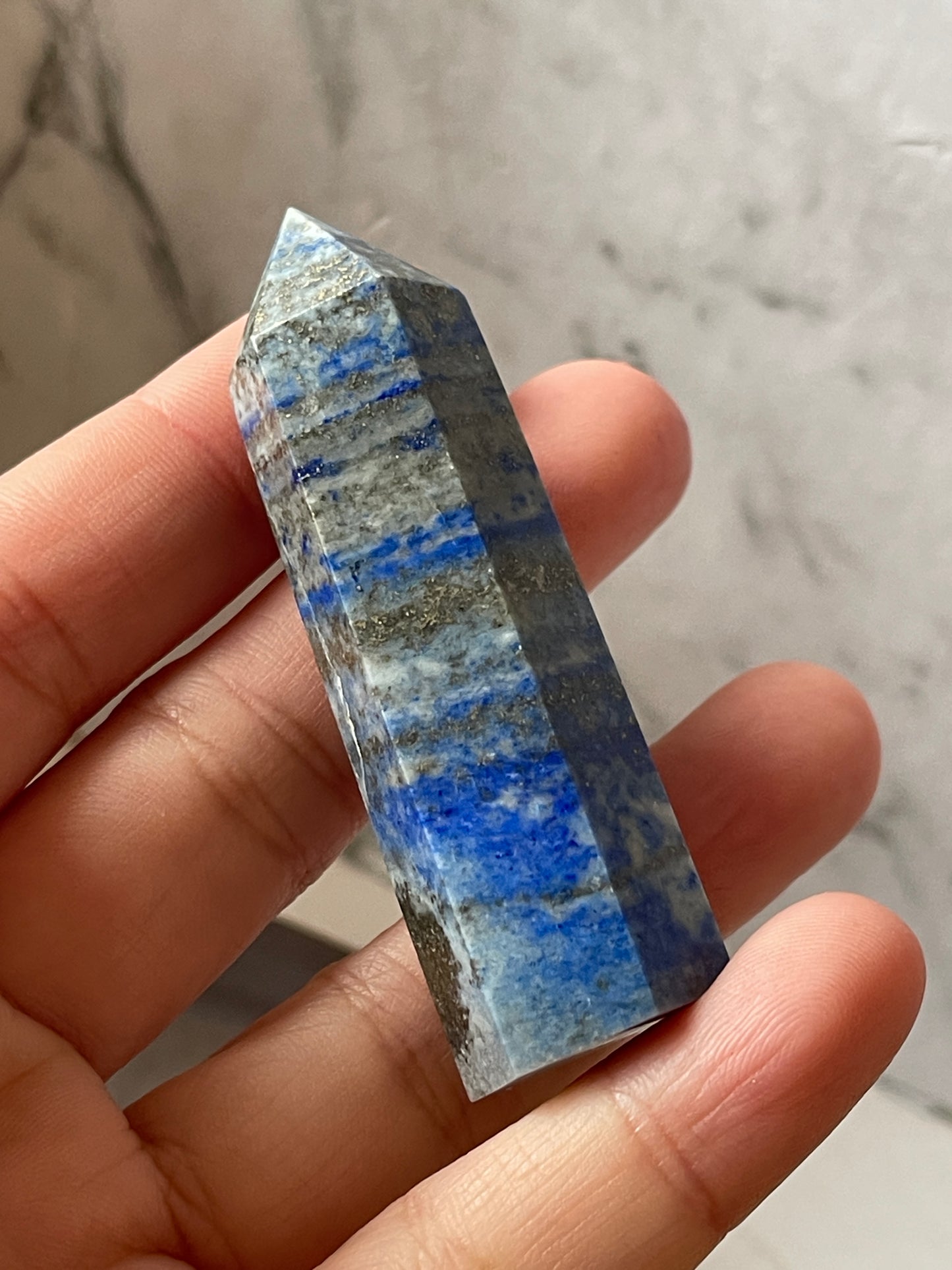 Lapis Lazuli Crystal Point