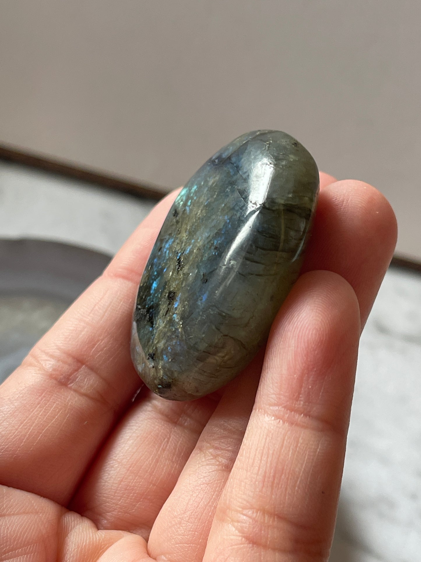 Labradorite Palm Stone