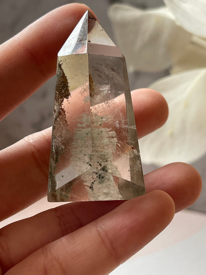 Garden Quartz Crystal Point