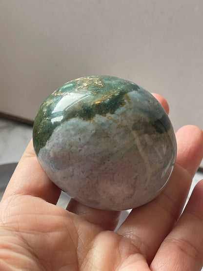 Ocean Jasper Palm Stone