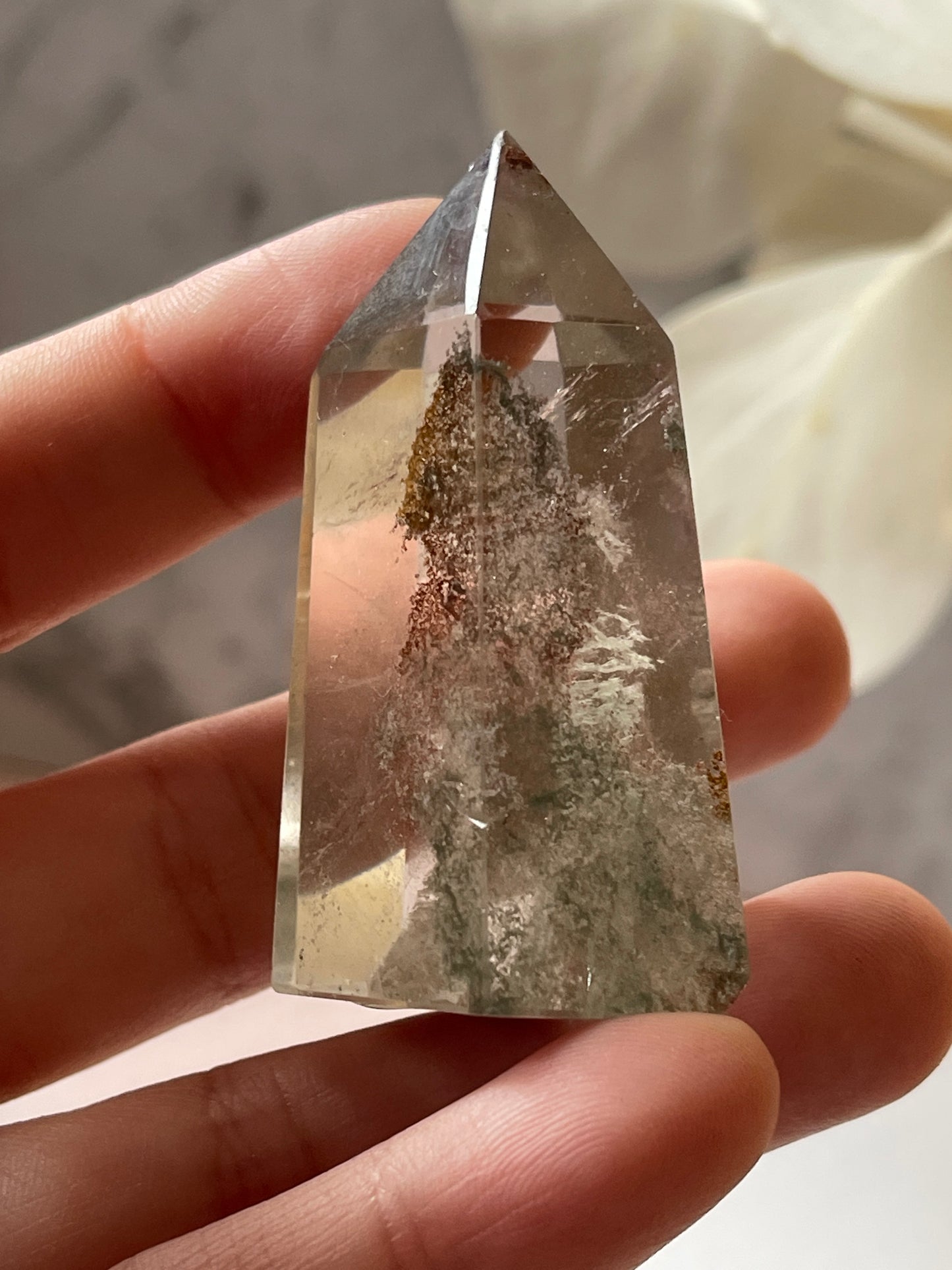 Garden Quartz Crystal Point