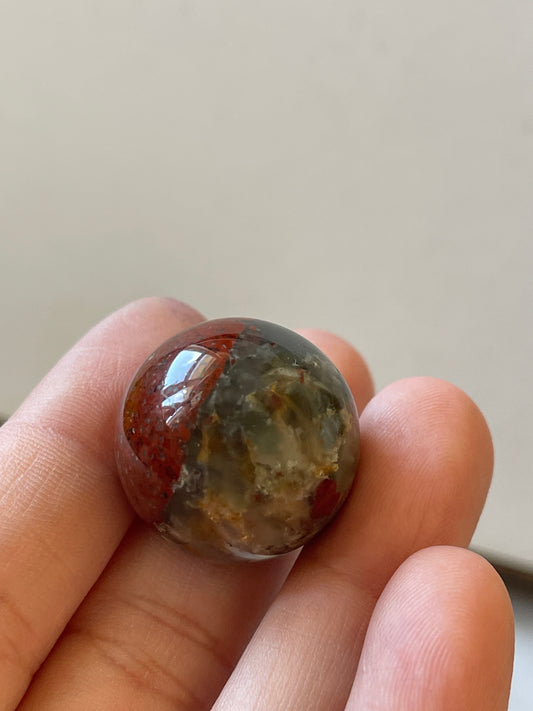 African Bloodstone Mini-Sphere DB1