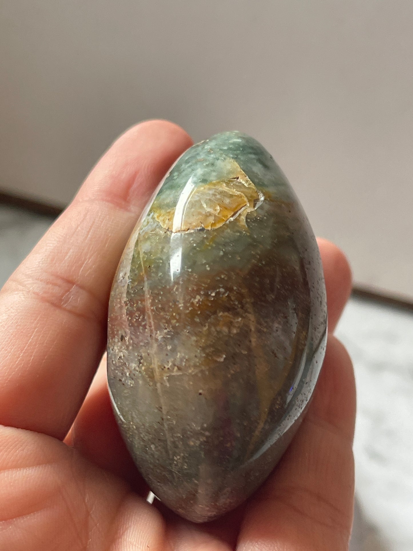 Ocean Jasper Palm Stone