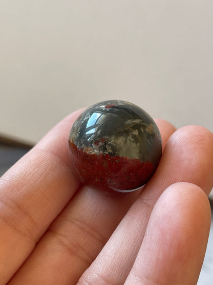 African Bloodstone Mini-Sphere DB1