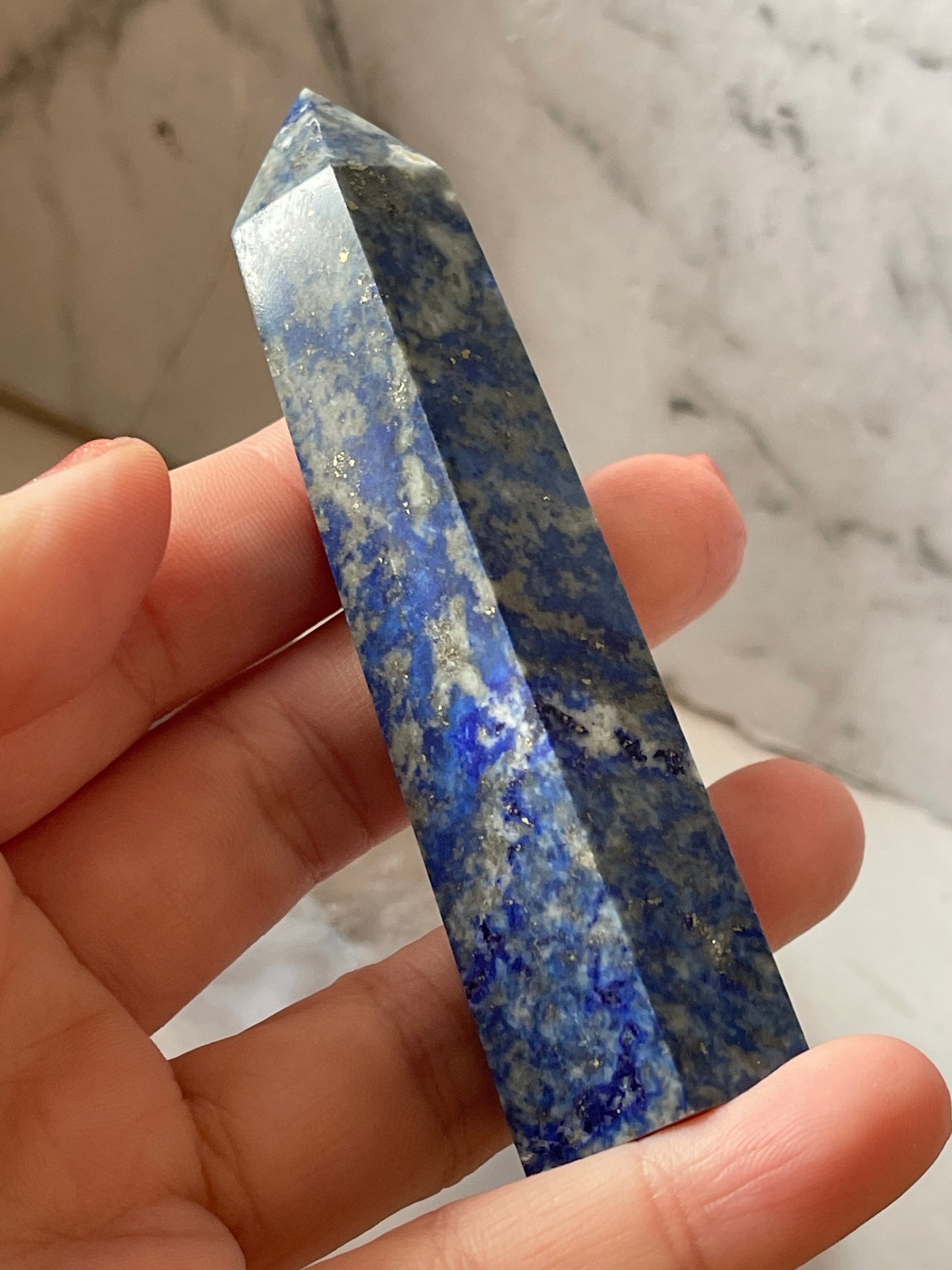 Lapis Lazuli Crystal Point