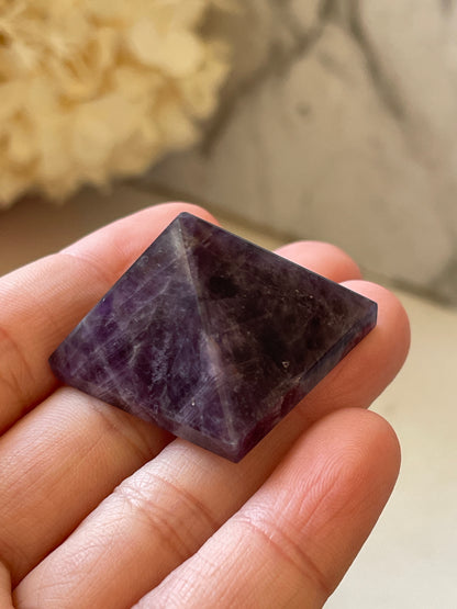 Amethyst Crystal Pyramid