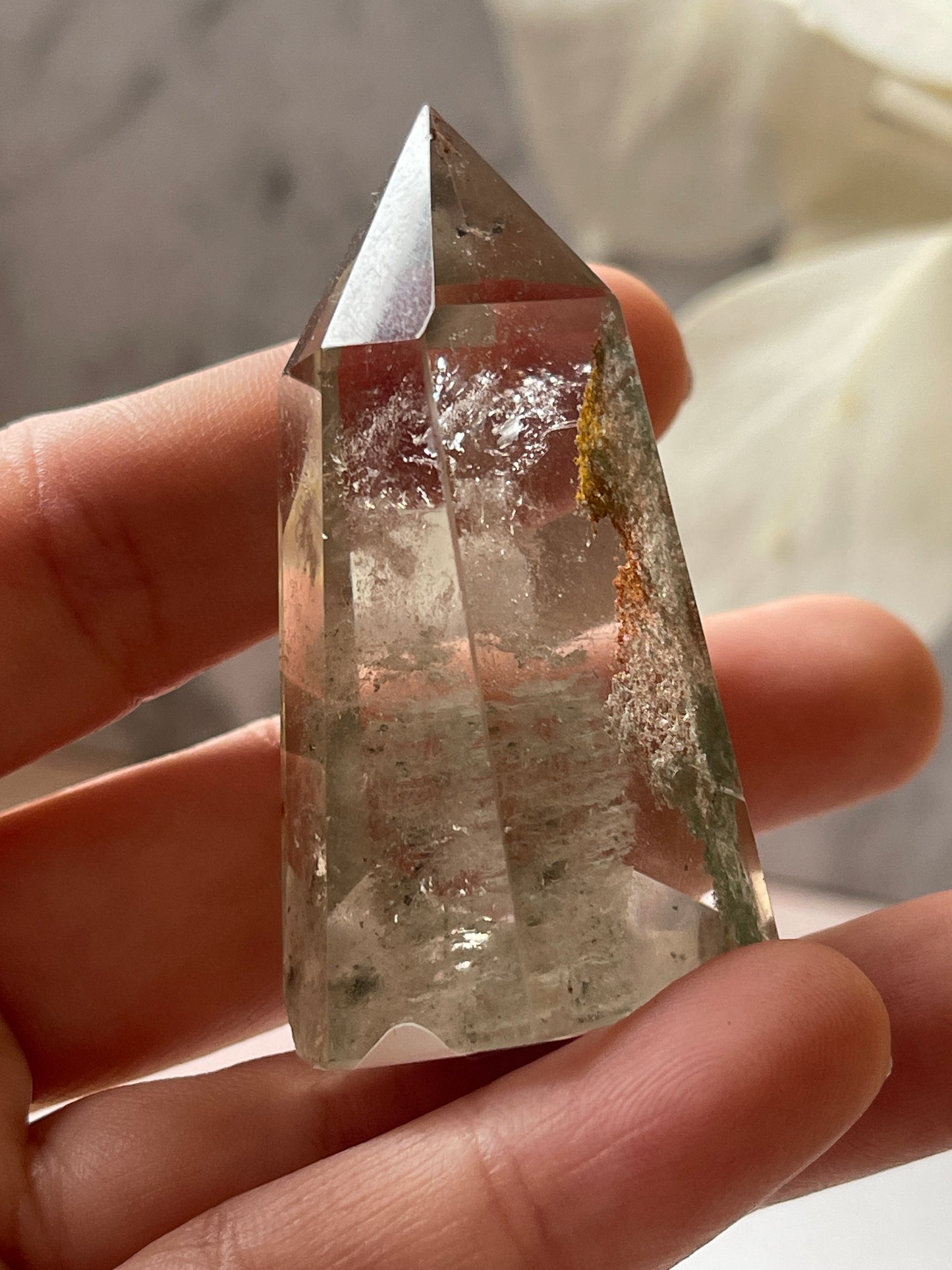 Garden Quartz Crystal Point