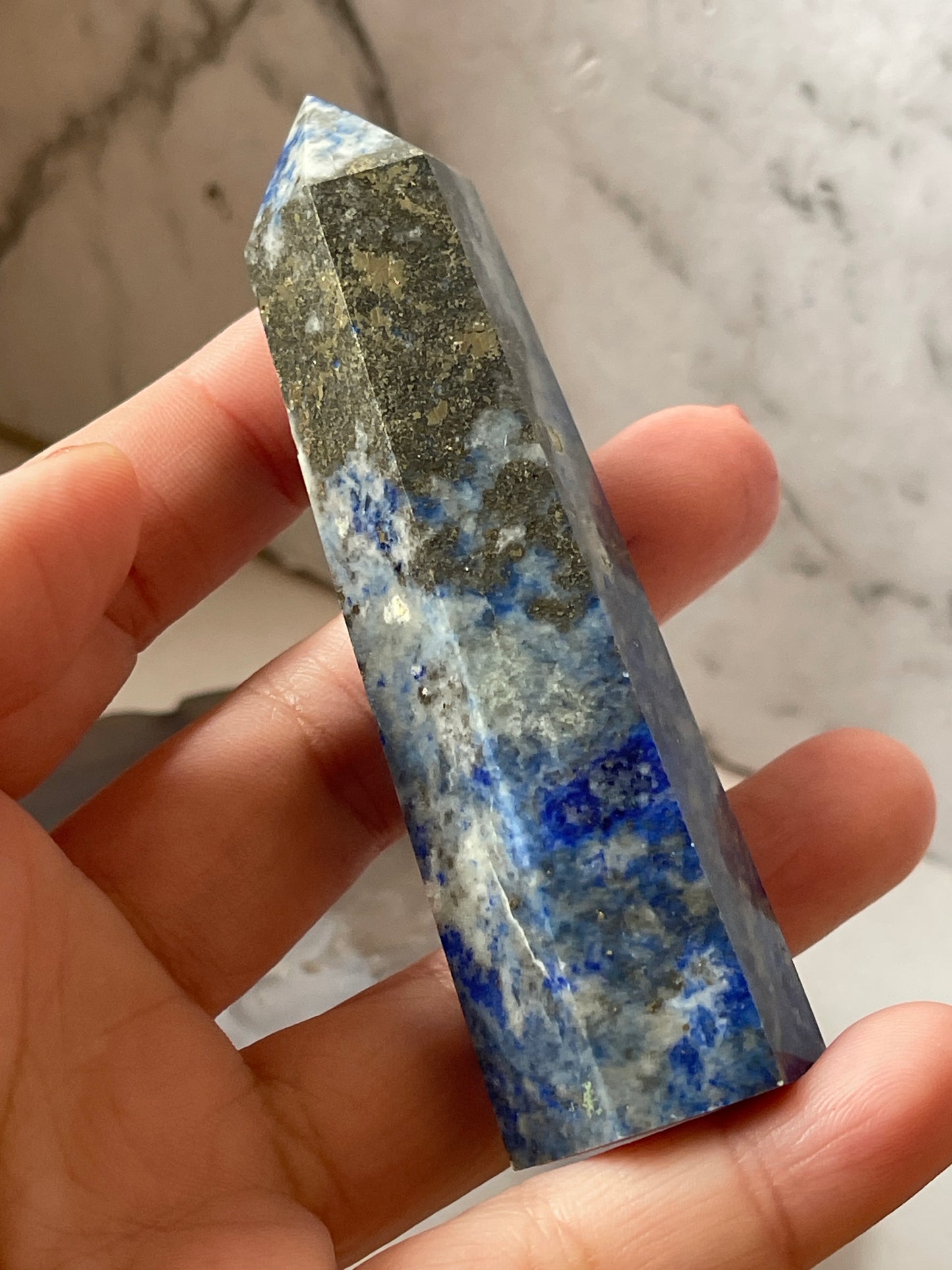 Lapis Lazuli Crystal Point