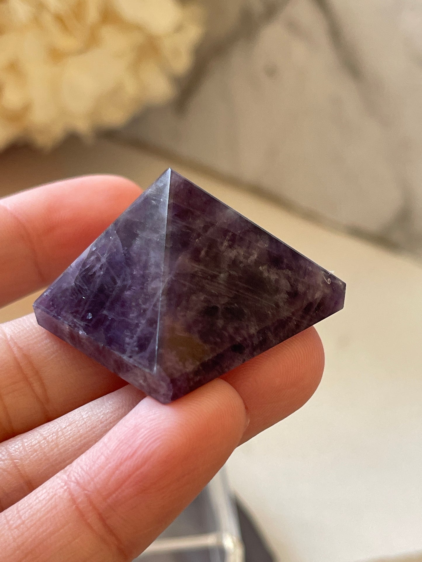 Amethyst Crystal Pyramid