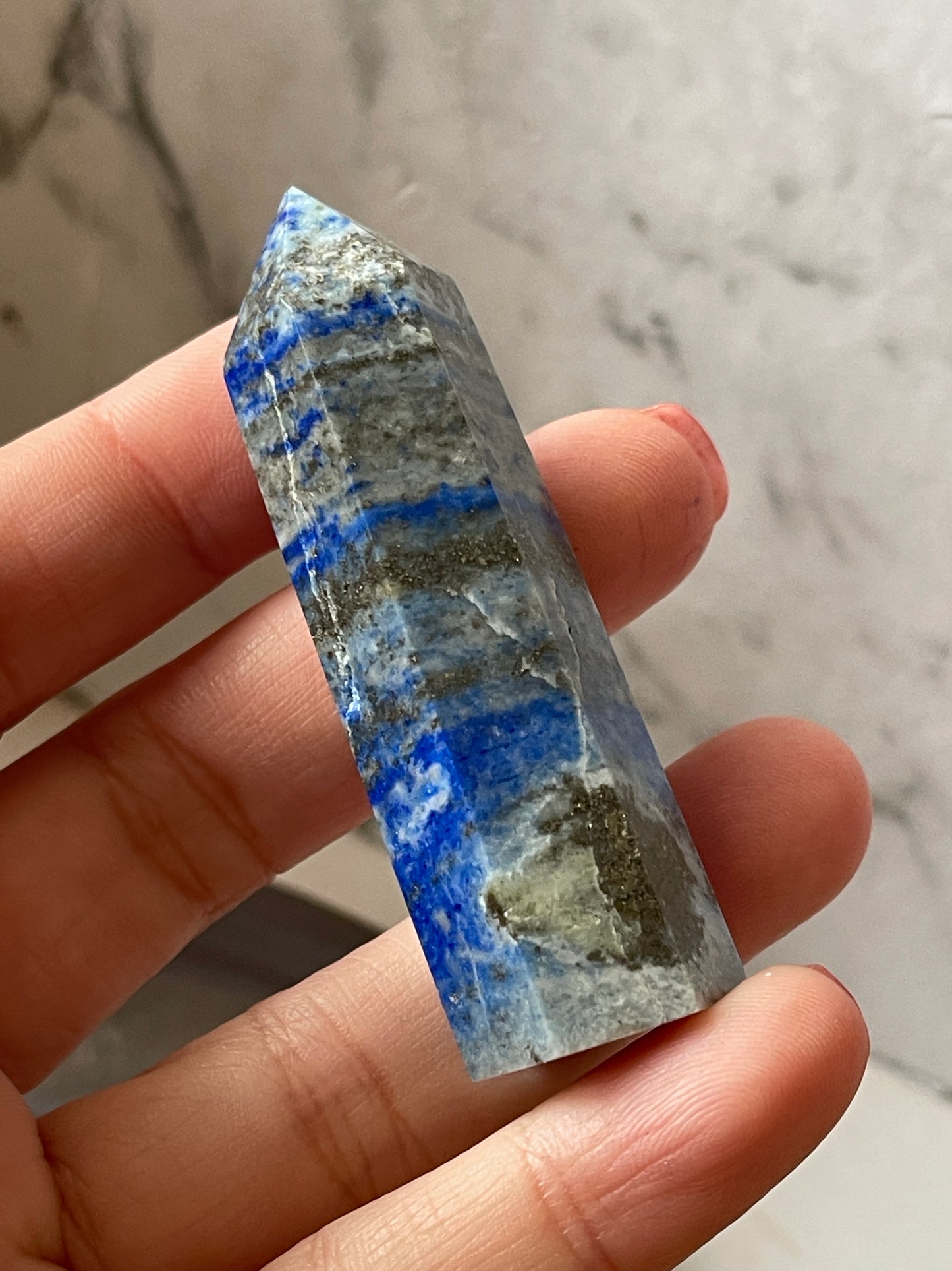 Lapis Lazuli Crystal Point