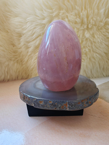 Rose Quartz Crystal Freeform