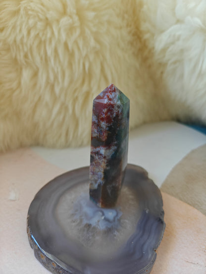 Ocean Jasper Crystal Point