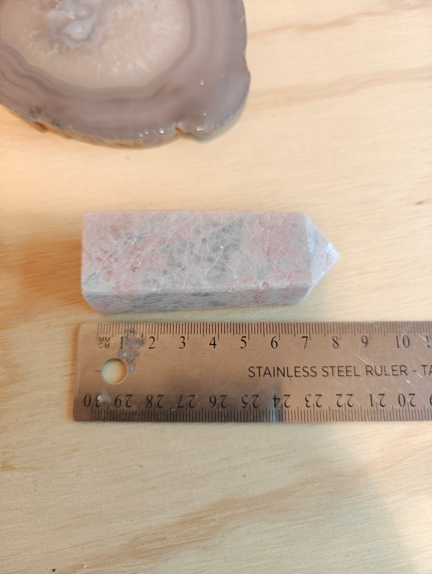 Pink Opal Crystal Point