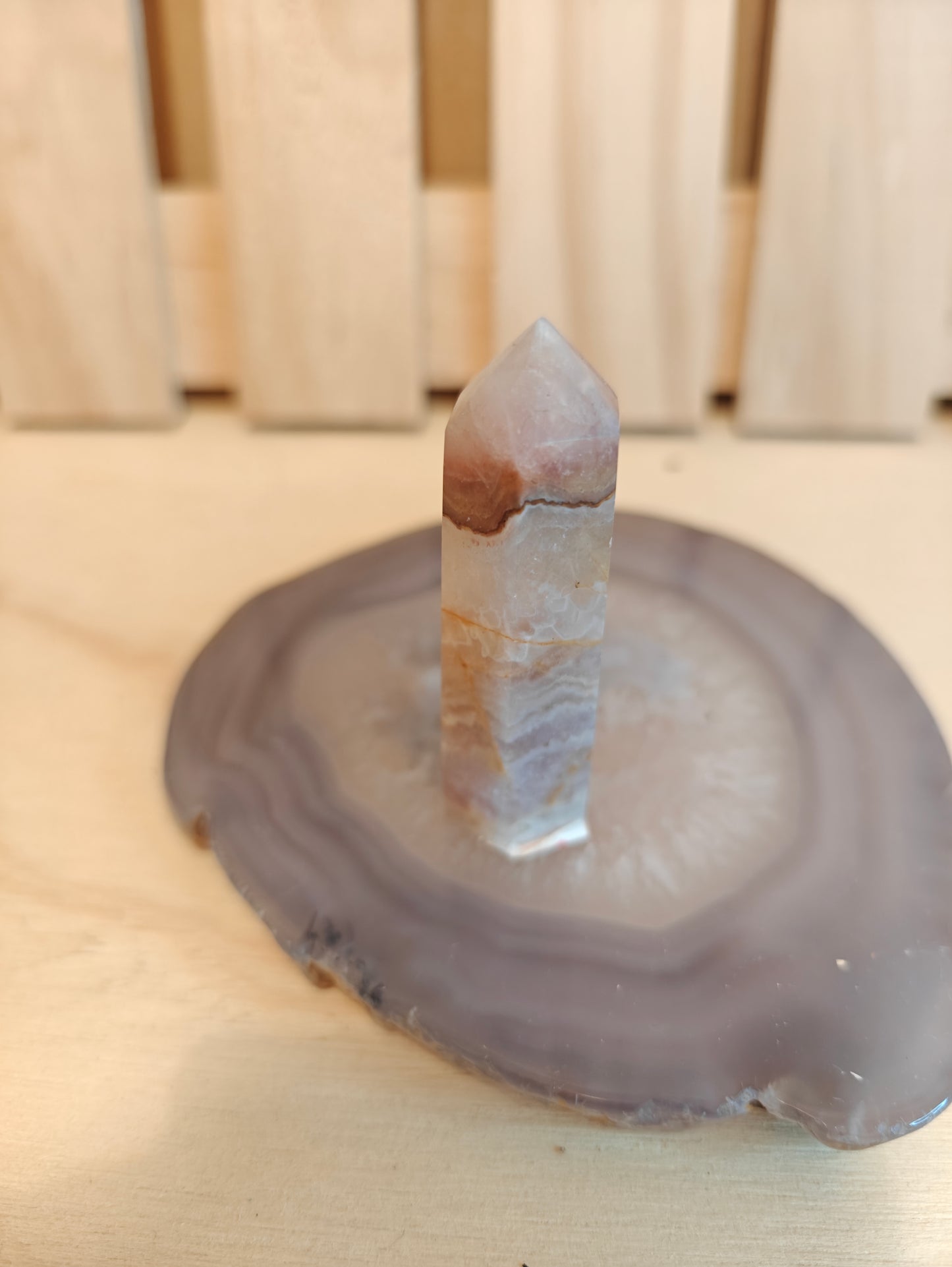 Amethyst Agate Point