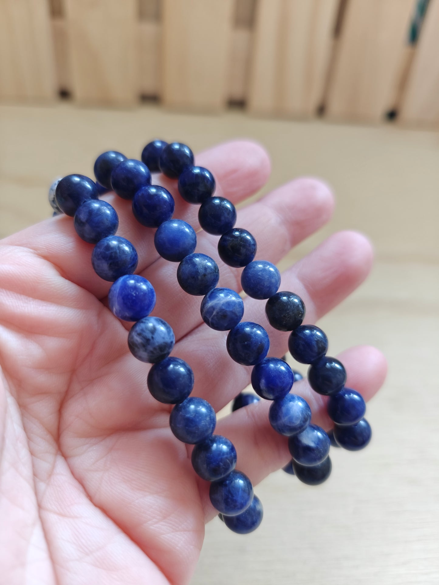 Sodalite Crystal Bracelet