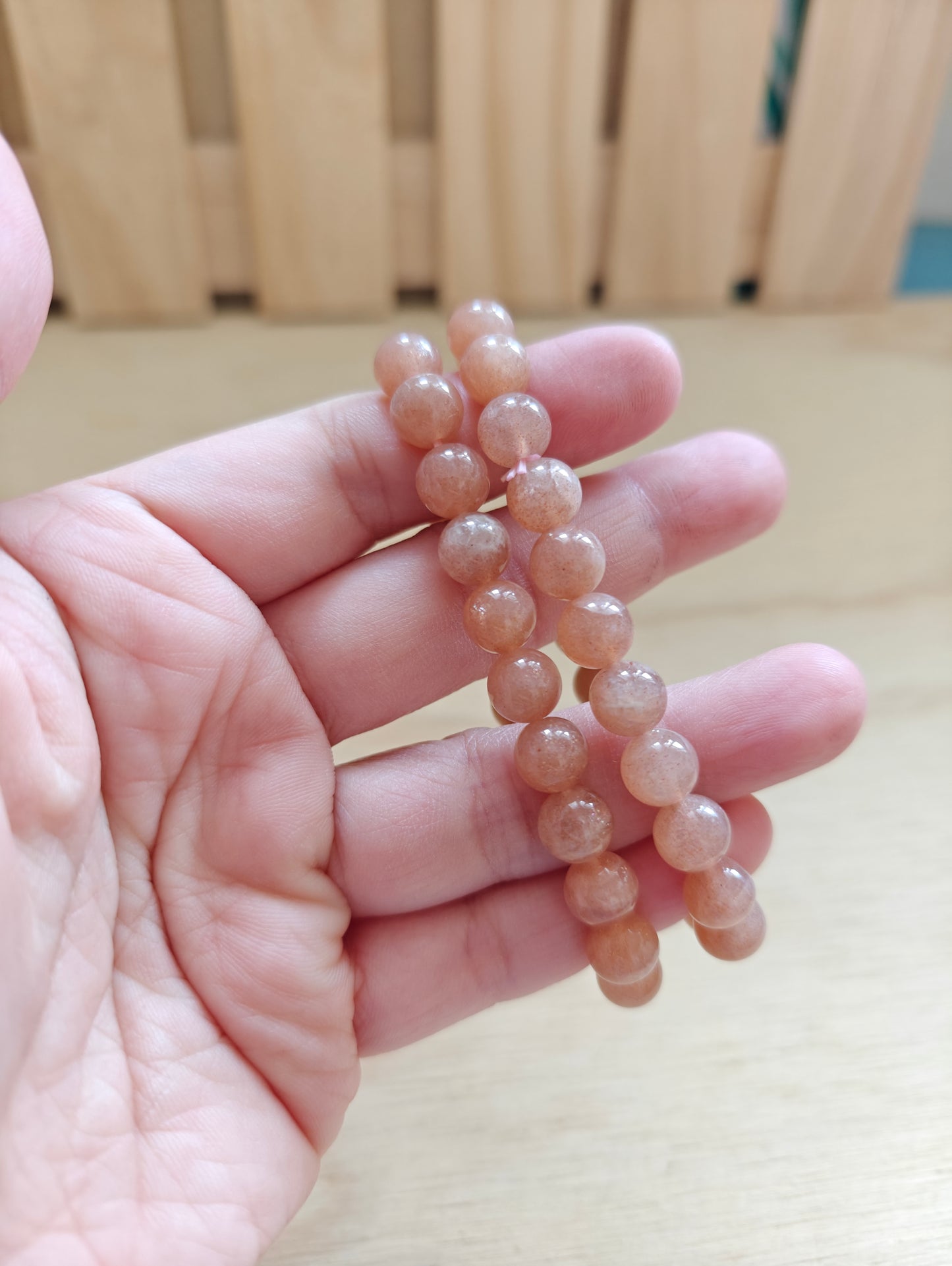 Sunstone Crystal Bracelet