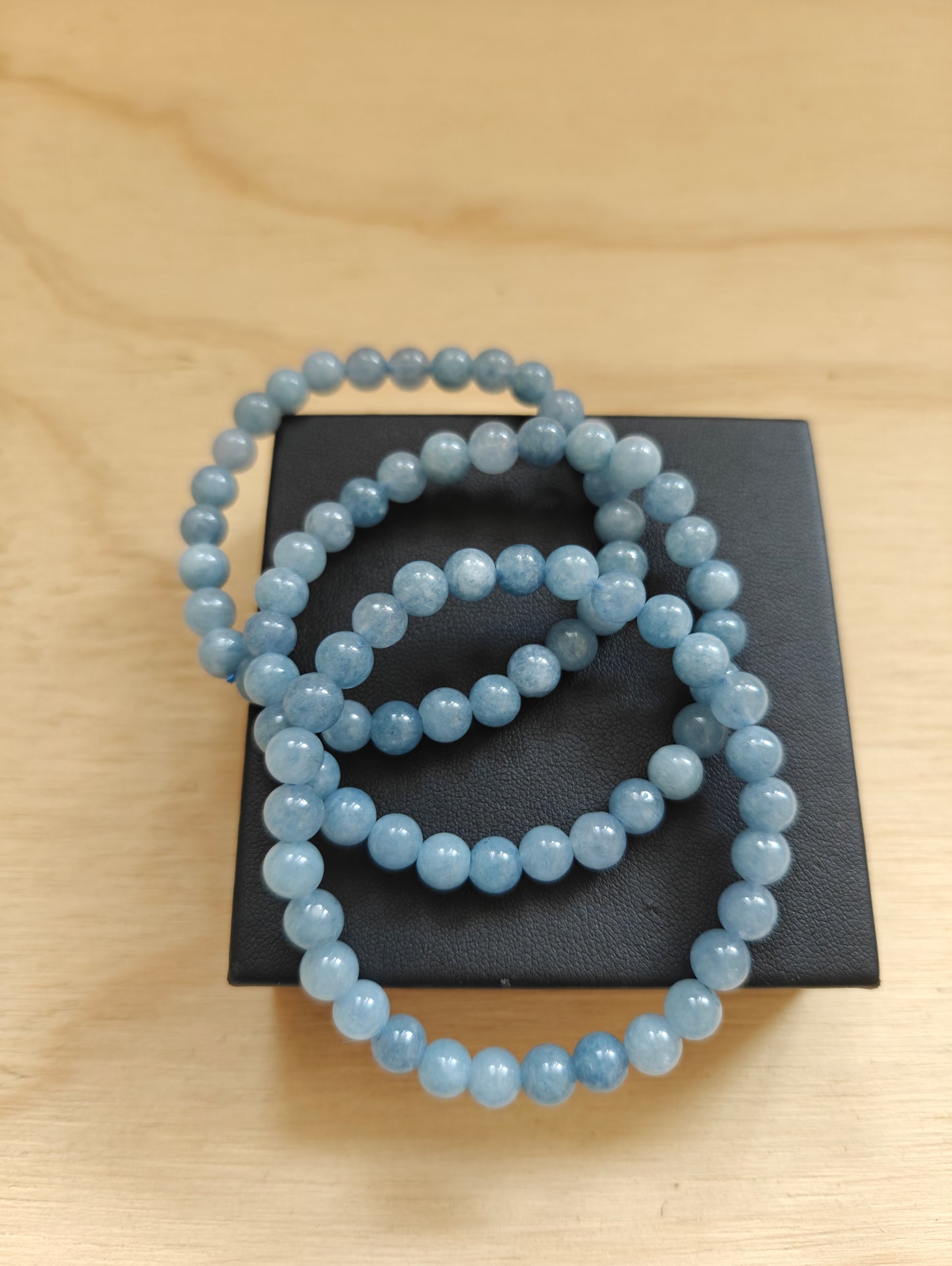 Aquamarine Crystal Bracelet