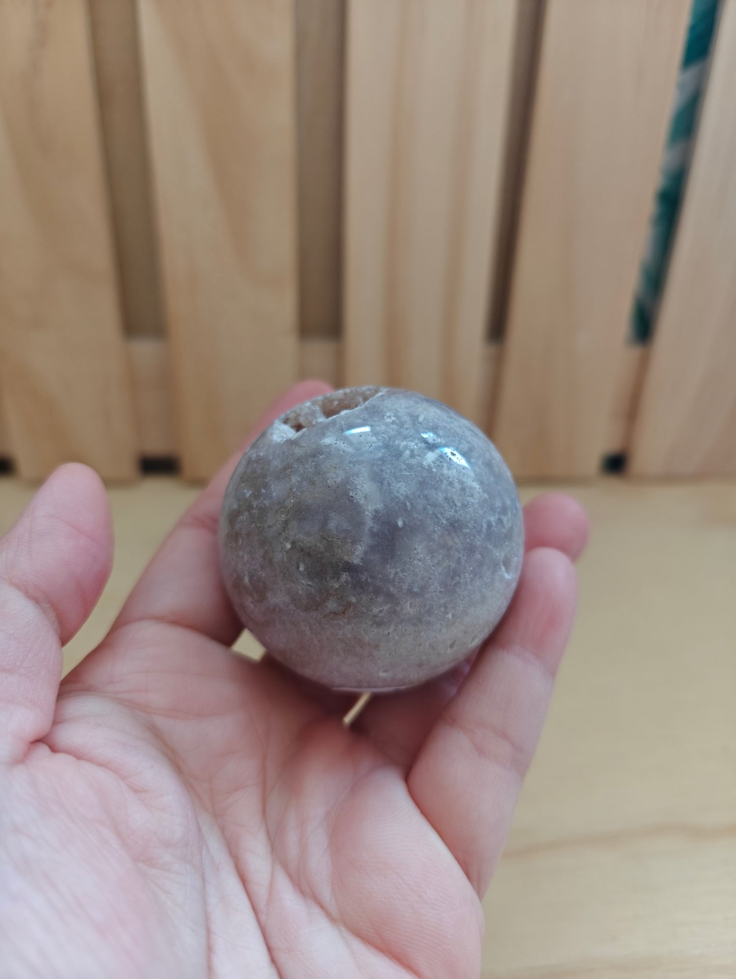 Pink Amethyst Sphere