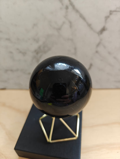 Black Obsidian Sphere