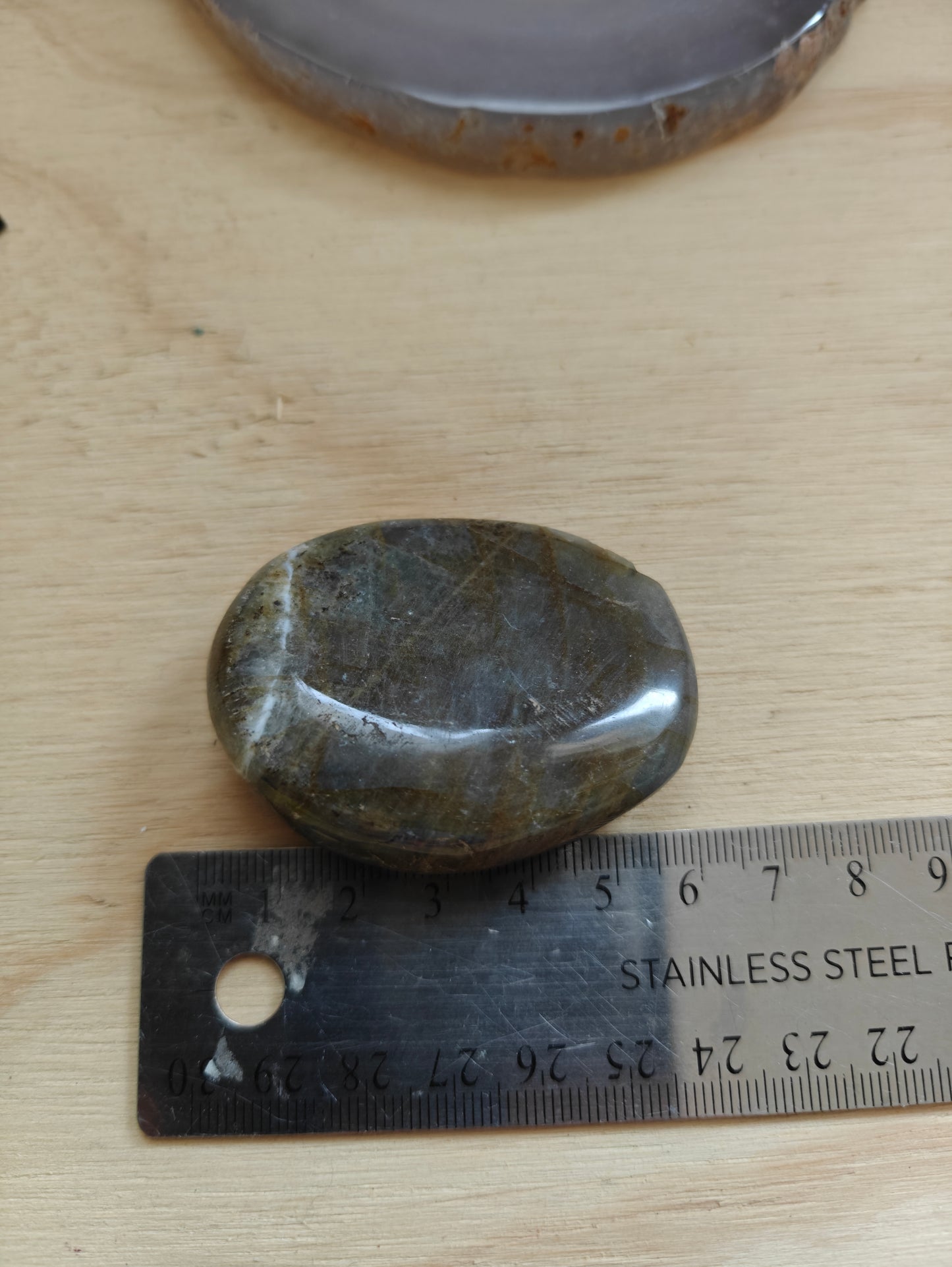 Labradorite Palm Stone