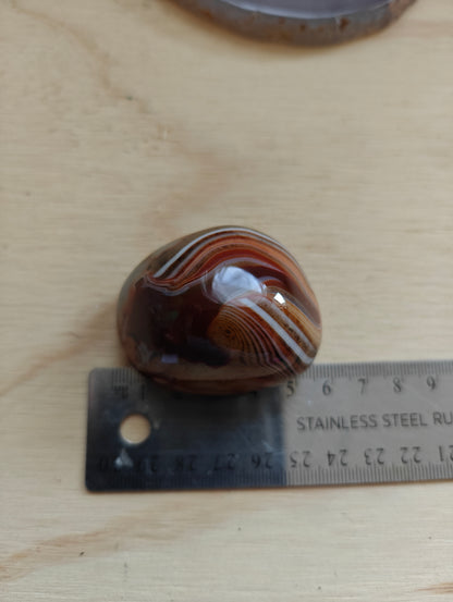 Sardonyx Palm Stone