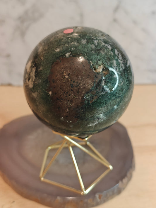 Moss Agate Sphere