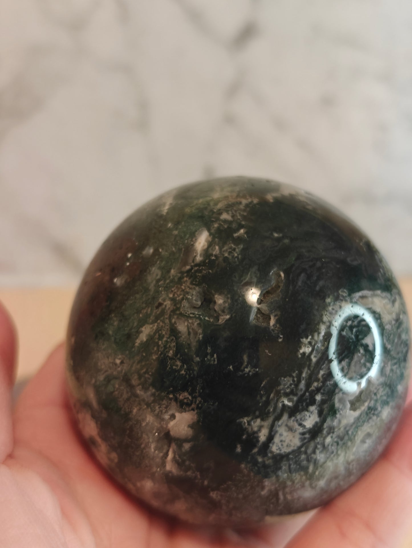 Moss Agate Sphere