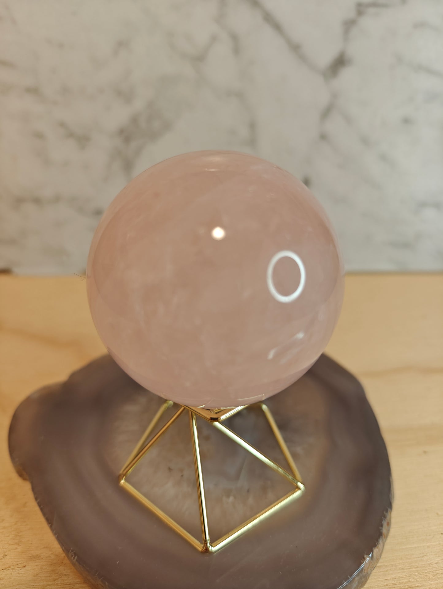 Rose Quartz Sphere