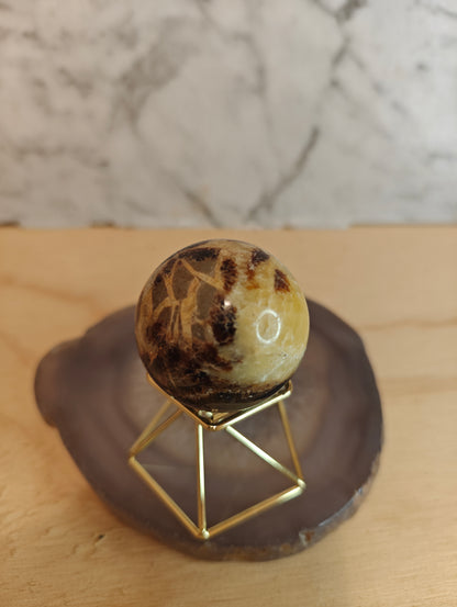 Septarian Crystal Sphere