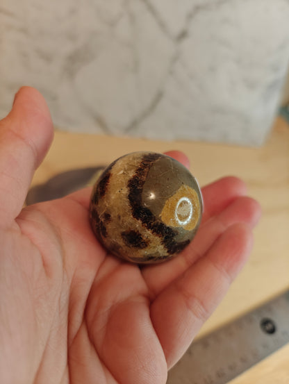 Septarian Crystal Sphere