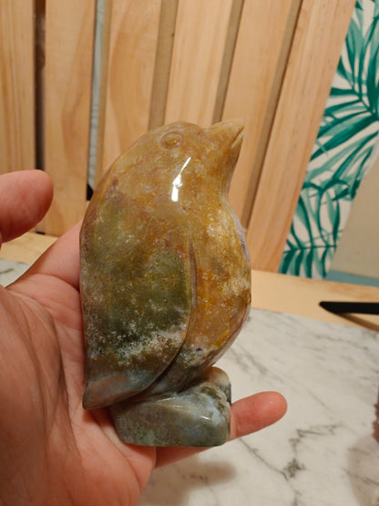 Ocean Jasper Crystal Carving