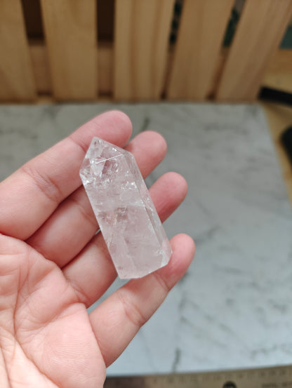 Rose Quartz Crystal Point