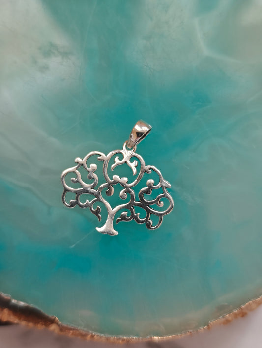 Pendant-Sterling Silver 925 Tree of Life