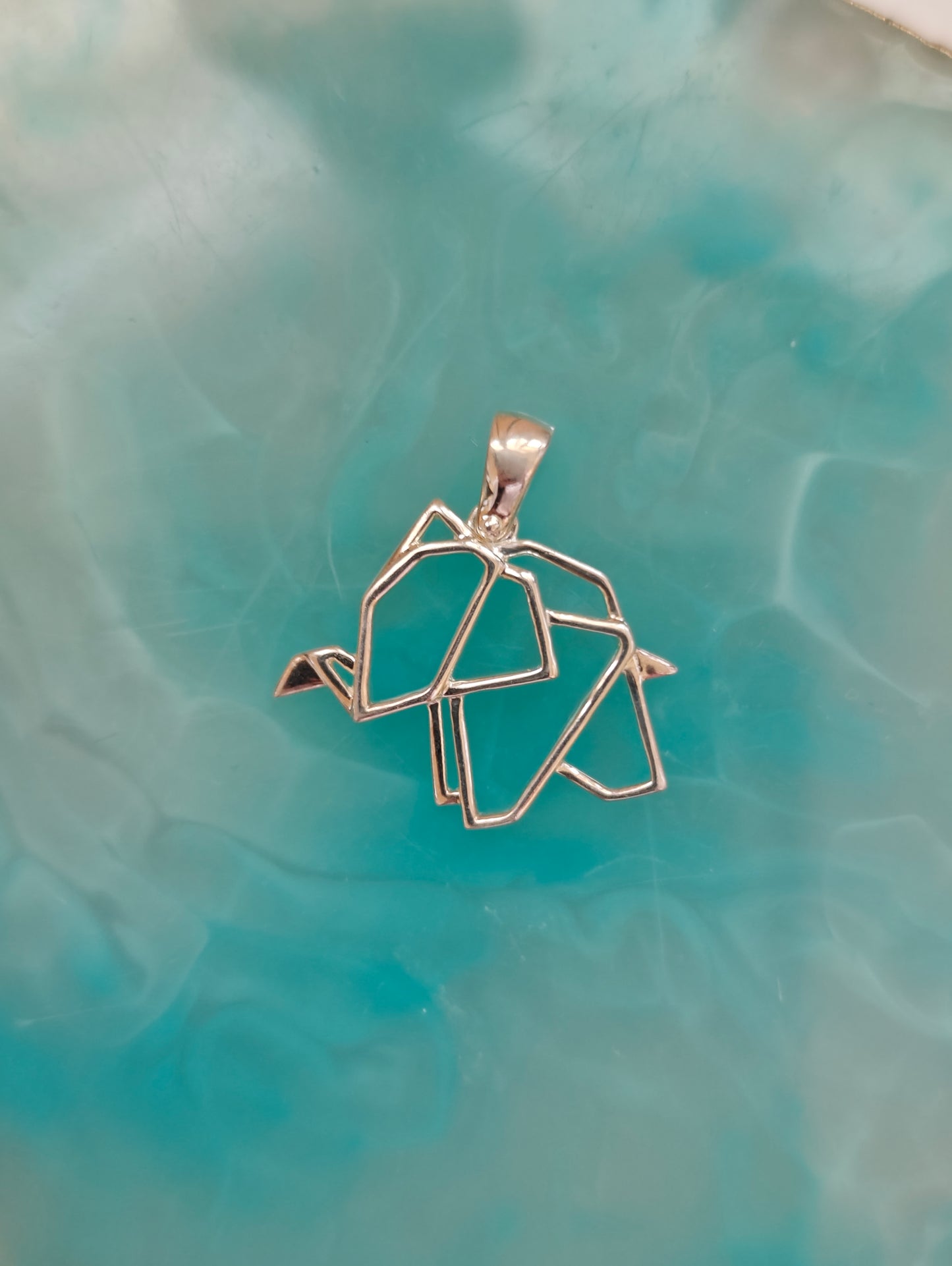 Pendant-Sterling Silver 925  Geometric