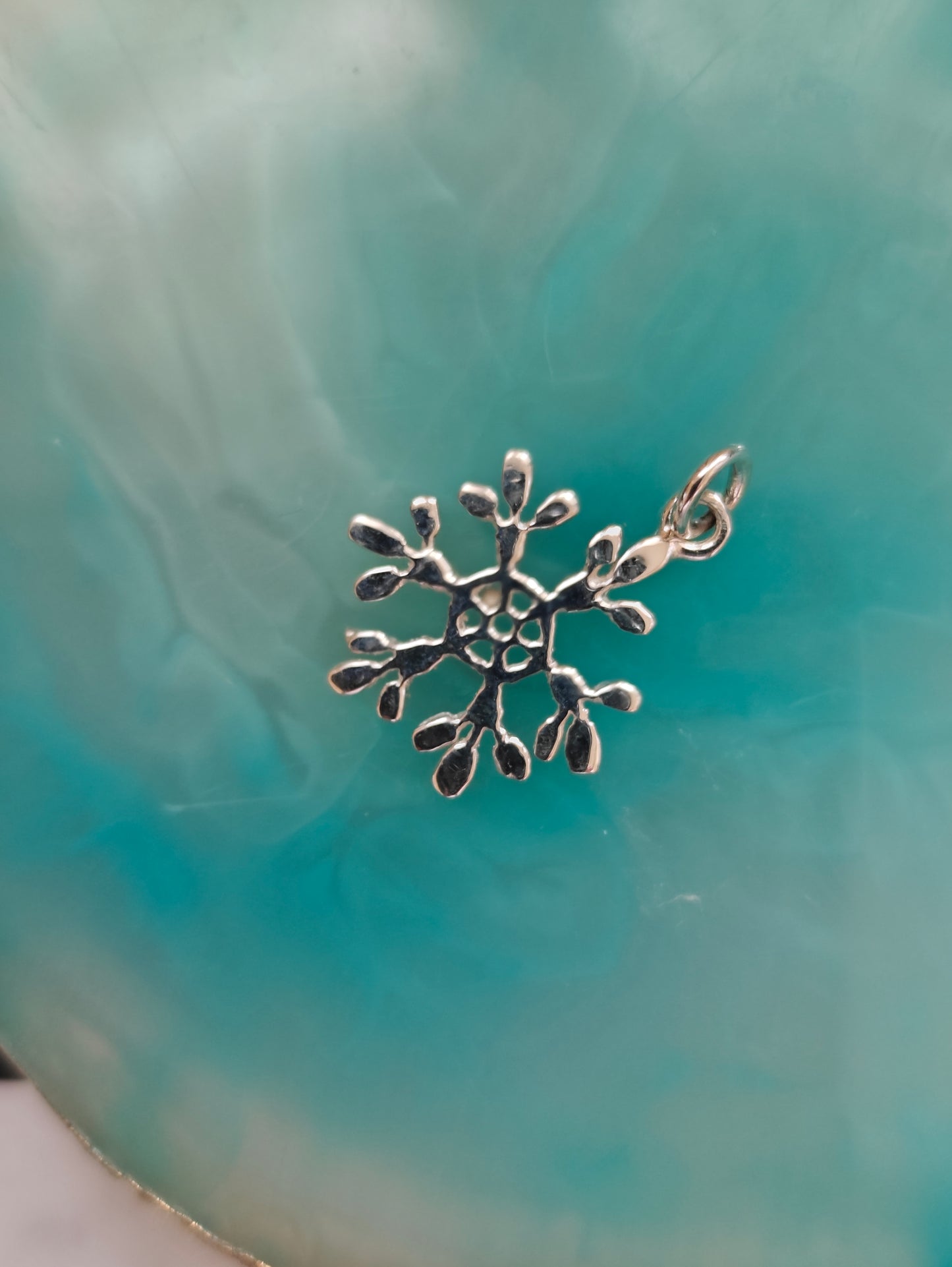 Pendant-Sterling Silver 925  Snowflake