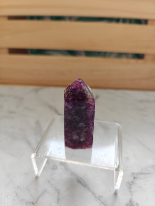 Purple Mica Crystal Point