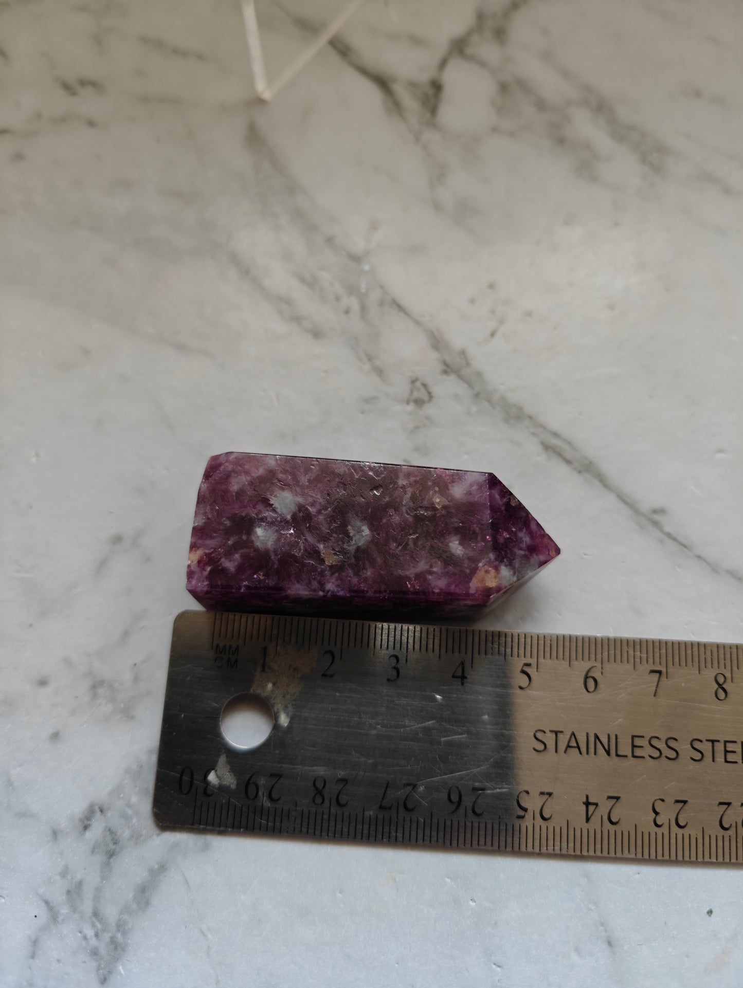 Purple Mica Crystal Point