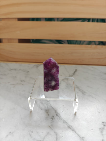 Purple Mica Crystal Point