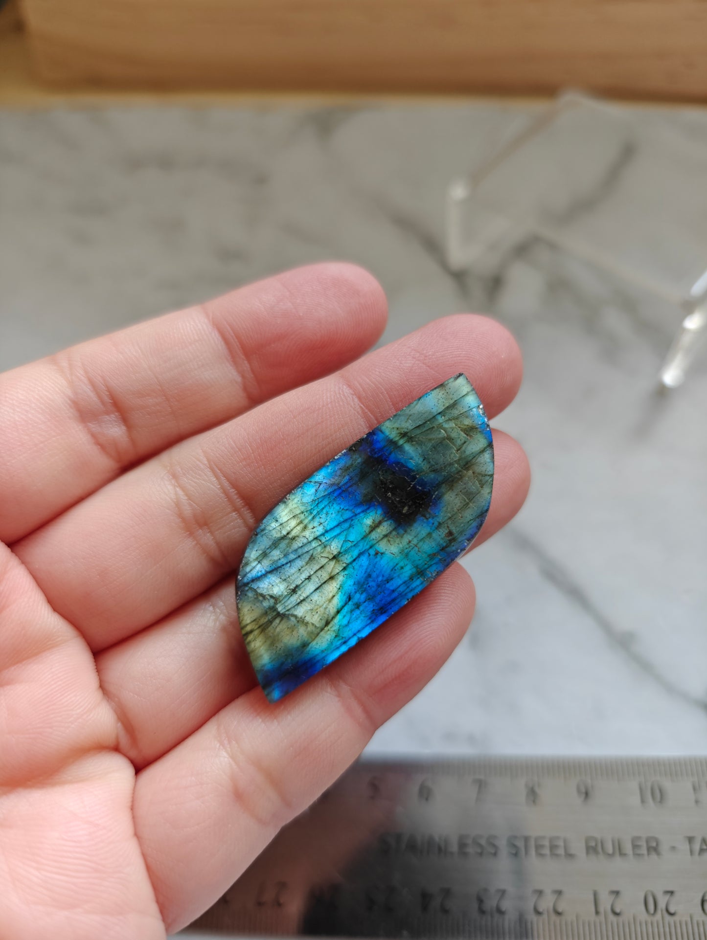 Labradorite Teardrop Cabochon