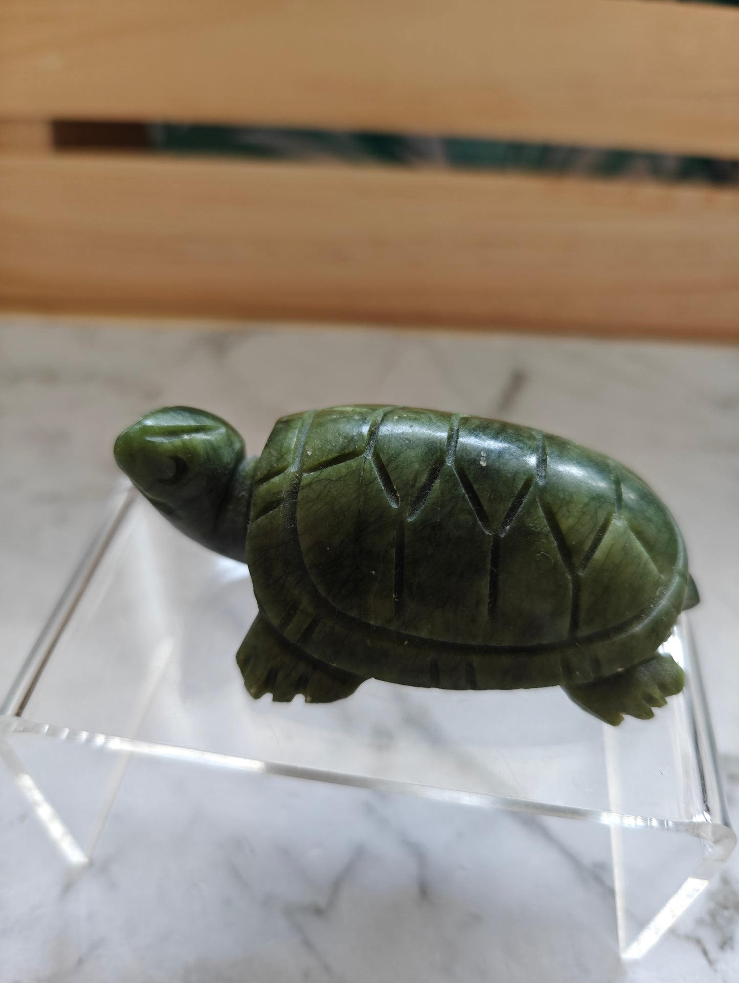 Crystal Carving-Turtle