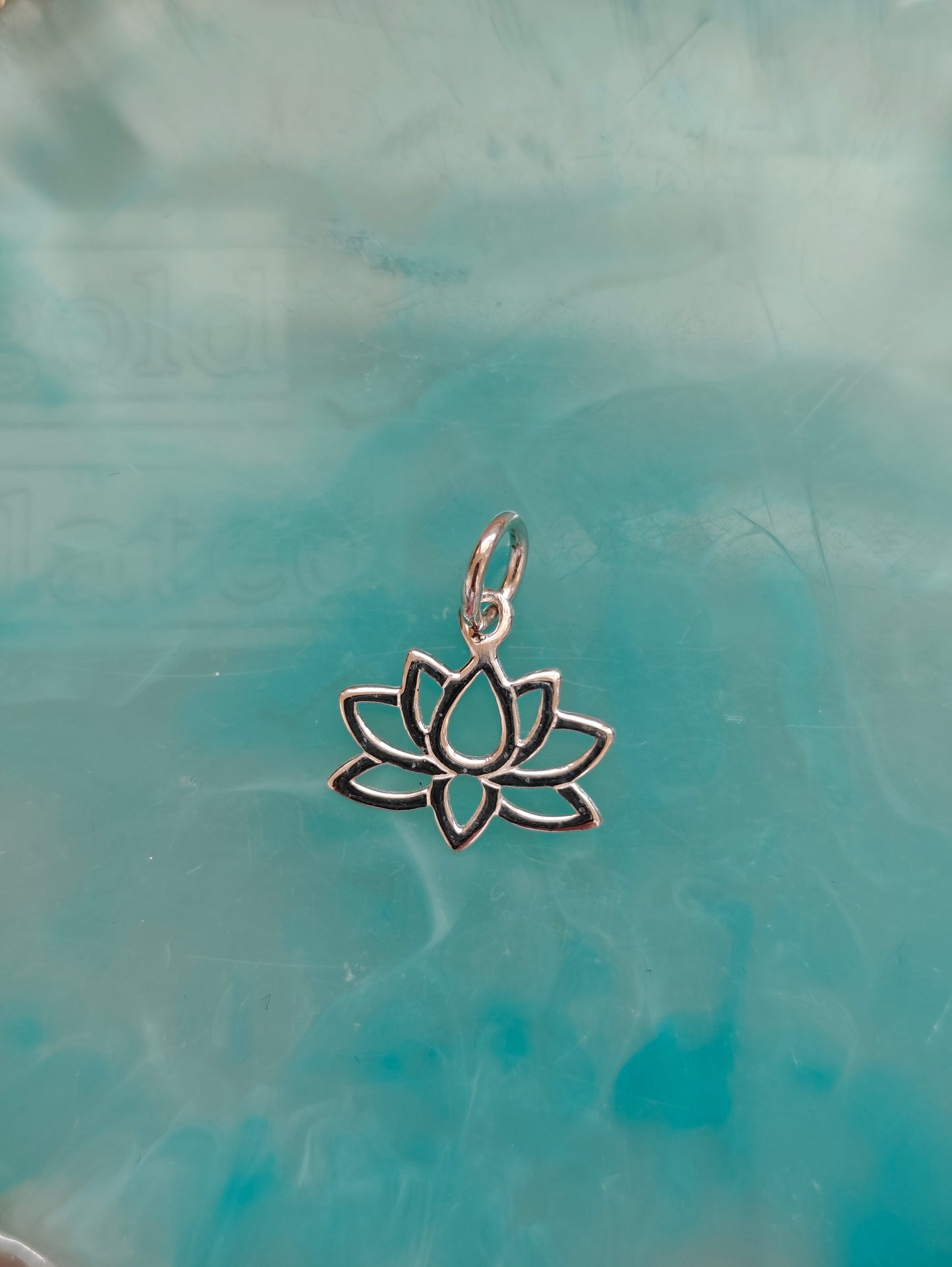 Pendant-Sterling Silver 925 Lotus