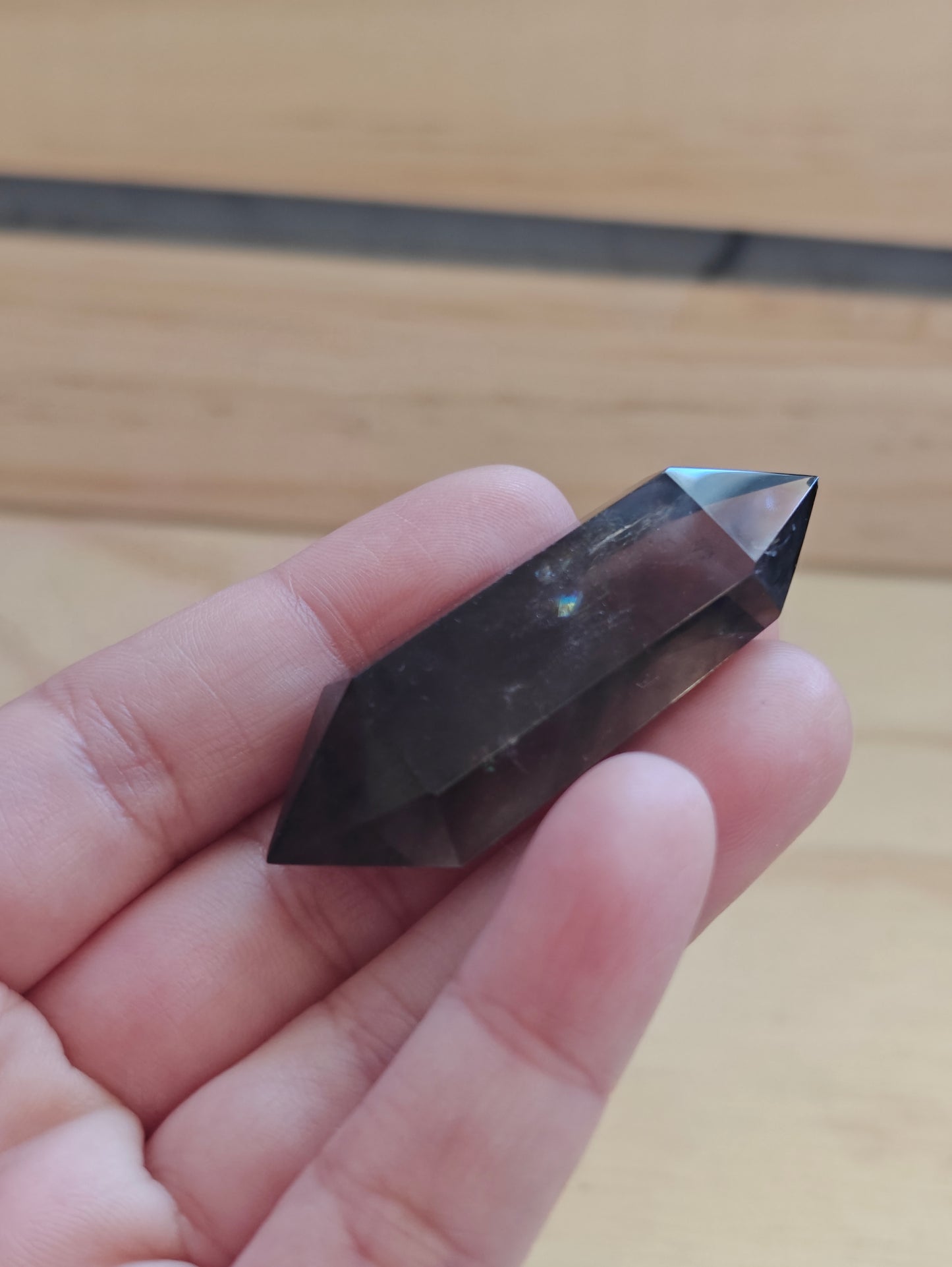 Smoky Quartz Double Terminated DT Point