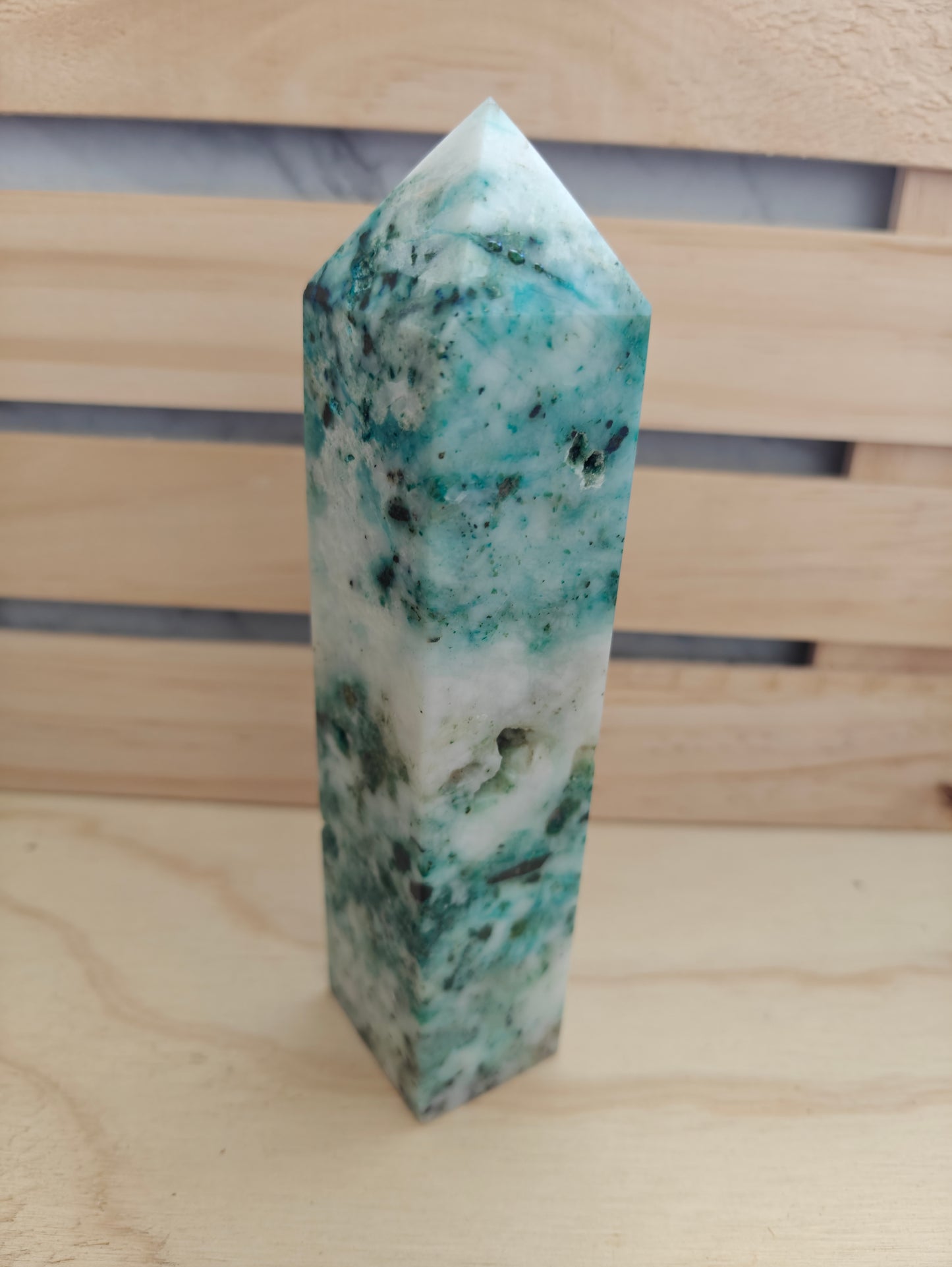 Phoenix Stone Crystal Tower